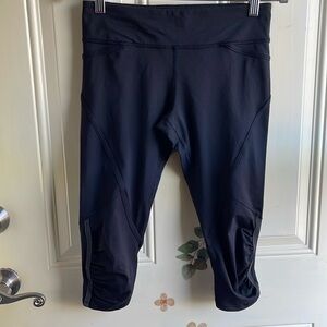 Lululemon Run Pace Crop Ruched Legging